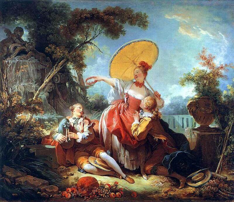 Jean-Honoré Fragonard: Zenei verseny, wikipedia.com