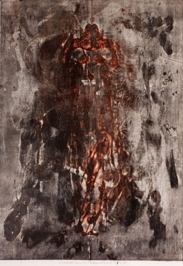 Vladimír Boudník: Vestonice Vénusz, baruchfoundation.org