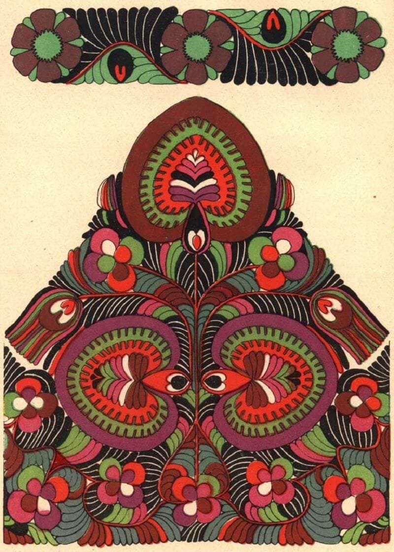 Aszaj és szûrgallér közepe, Karcag