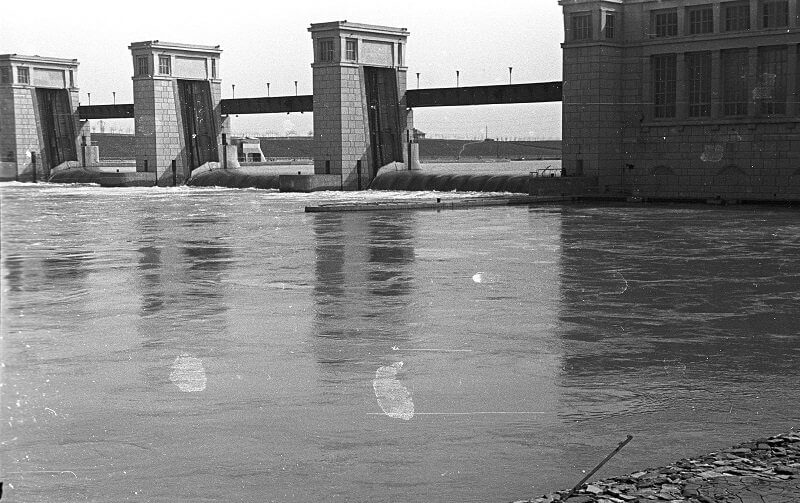 fortepan_1961_tiszalök vízerőmű
