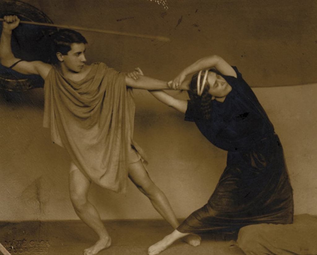 Markos György és Dienes Valéria táncol (1910-es évek)