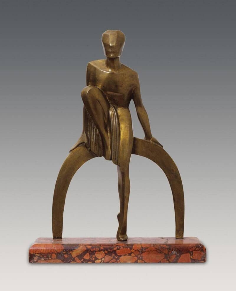 Kövesházi Kalmár Elza: Támaszkodó, mng.hu