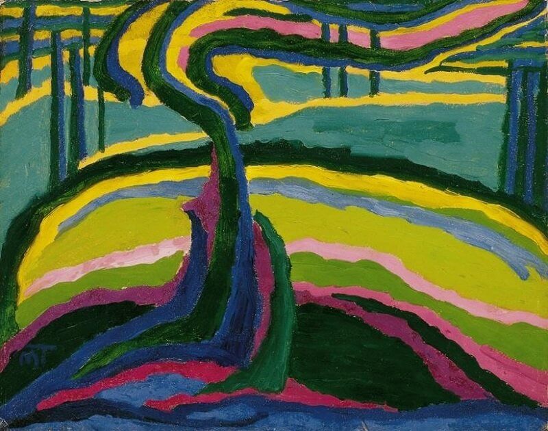 Mattis Teutsch János: Tavasz, wikiart.org