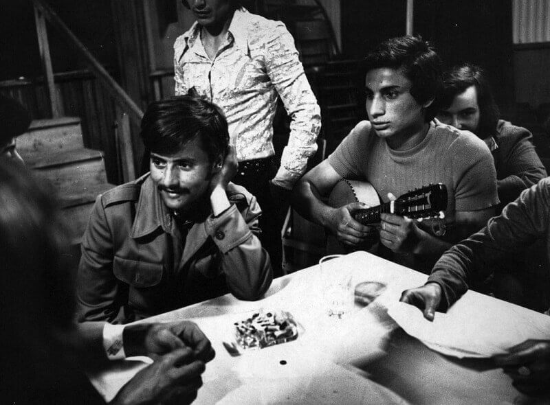 A Cséplő Gyuri forgatásán, Fotó: Jávor István, Schiffer Pál hagyatéka, OSA Archívum Budapest