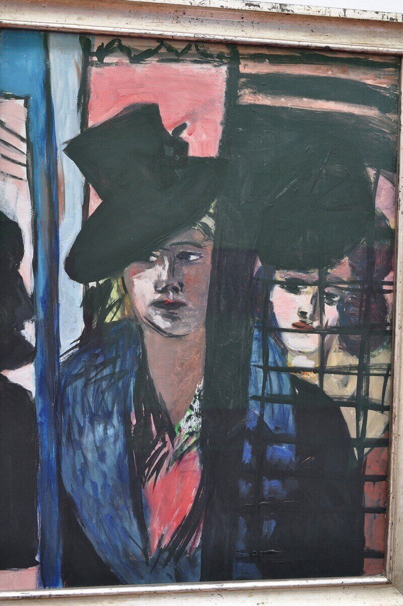 Max Beckmann: Két nő üvegajtó mögött, Bernard Blanc, flickr.com