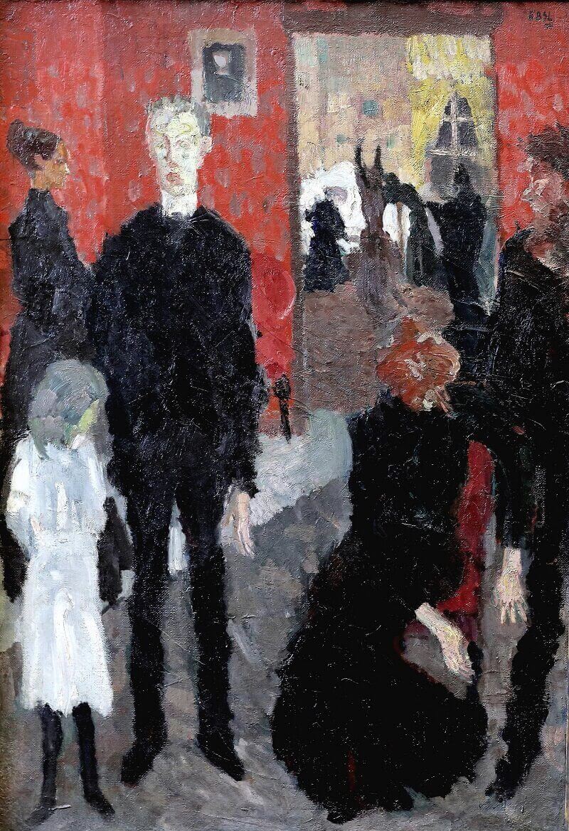 Max Beckmann: Kis temetői jelenet, jean louis mazieres, flickr.com