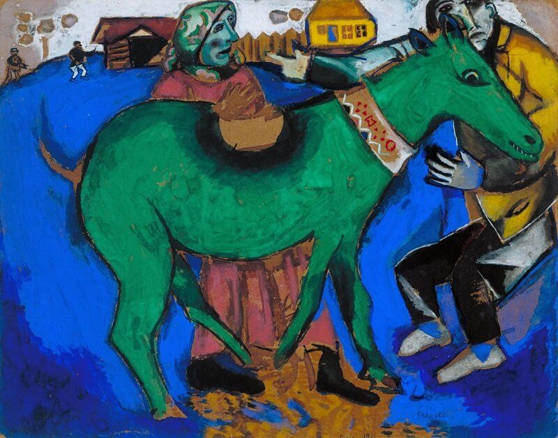 Marc Chagall: A zöld szamár, tate.org.uk 