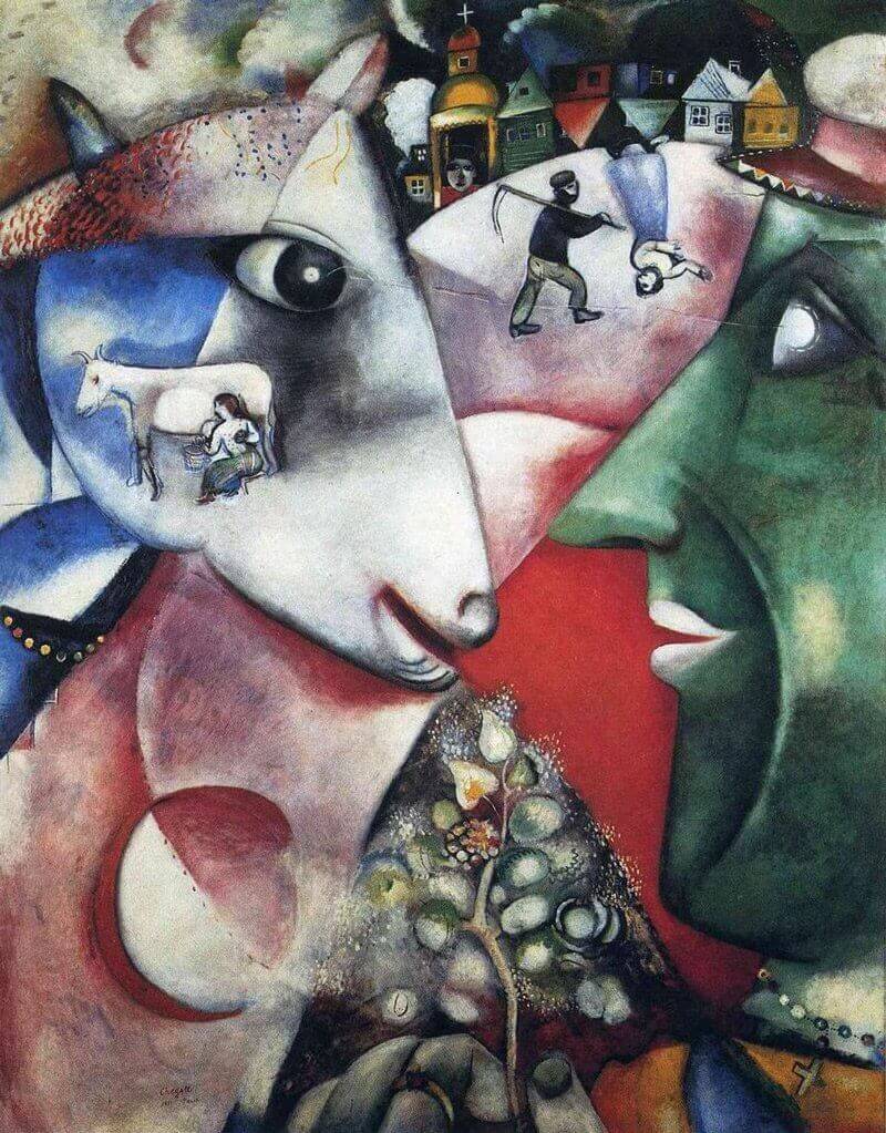 Marc Chagall: Én és a falu