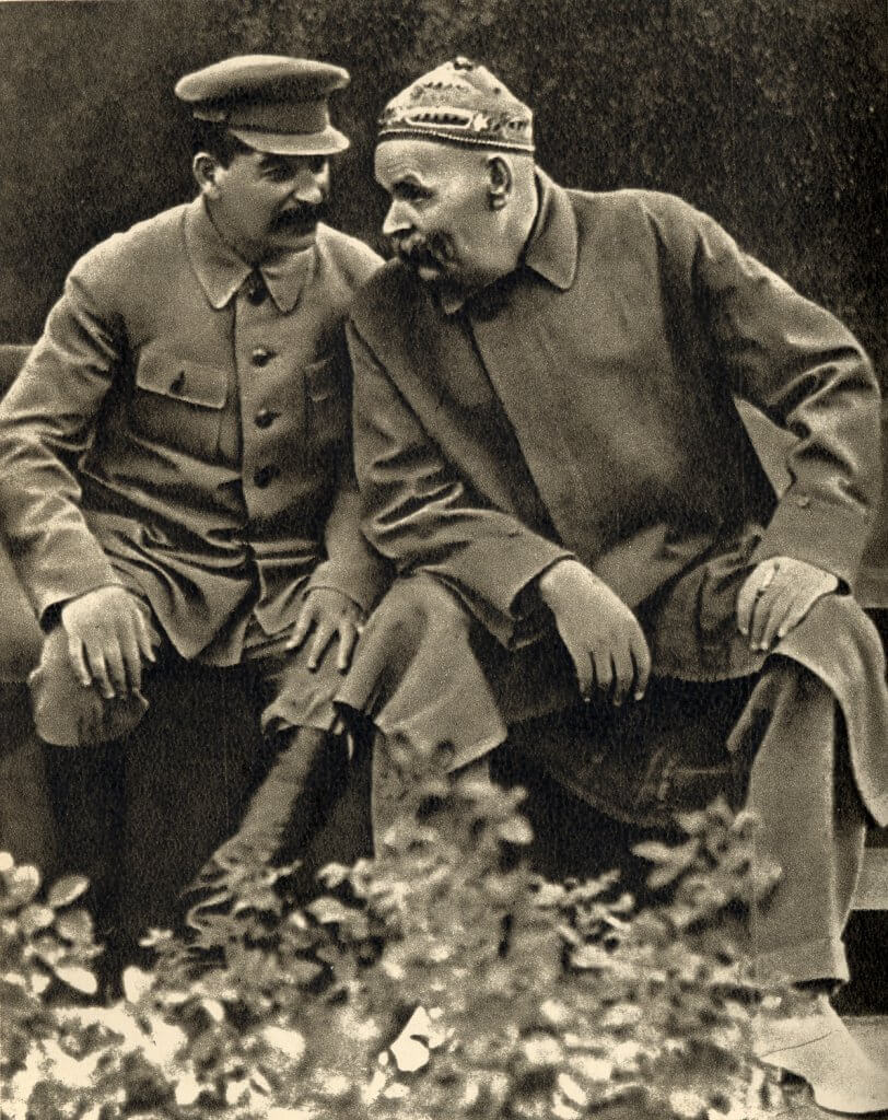 Sztálin és Gorkij, en.academic.ru