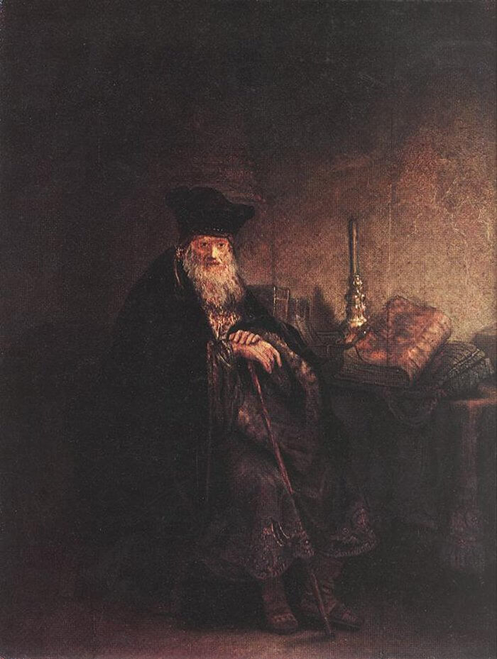 Rembrandt: Öreg rabbi