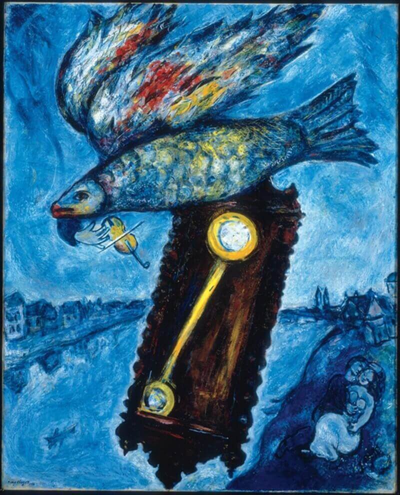 Marc Chagall: Az idő egy parttalan folyó