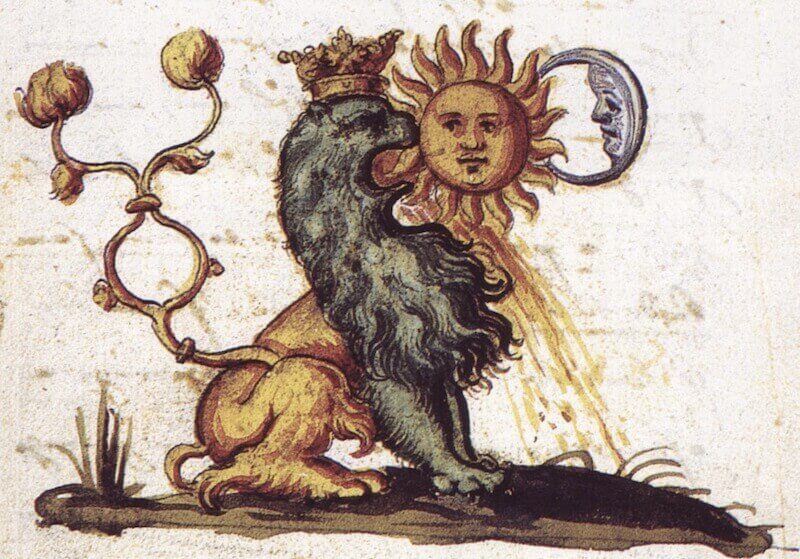 Illusztráció a Rosarium Philosophorumból (15. század), pinterest.com 