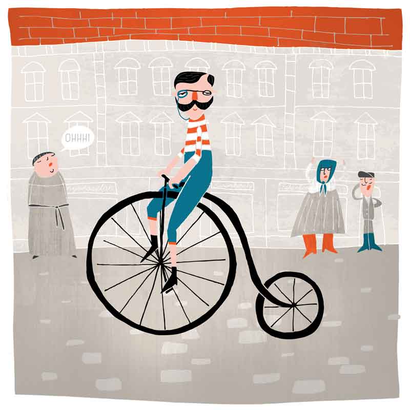 RÓZSASÁNDOR ÉS A VELOCIPÉD