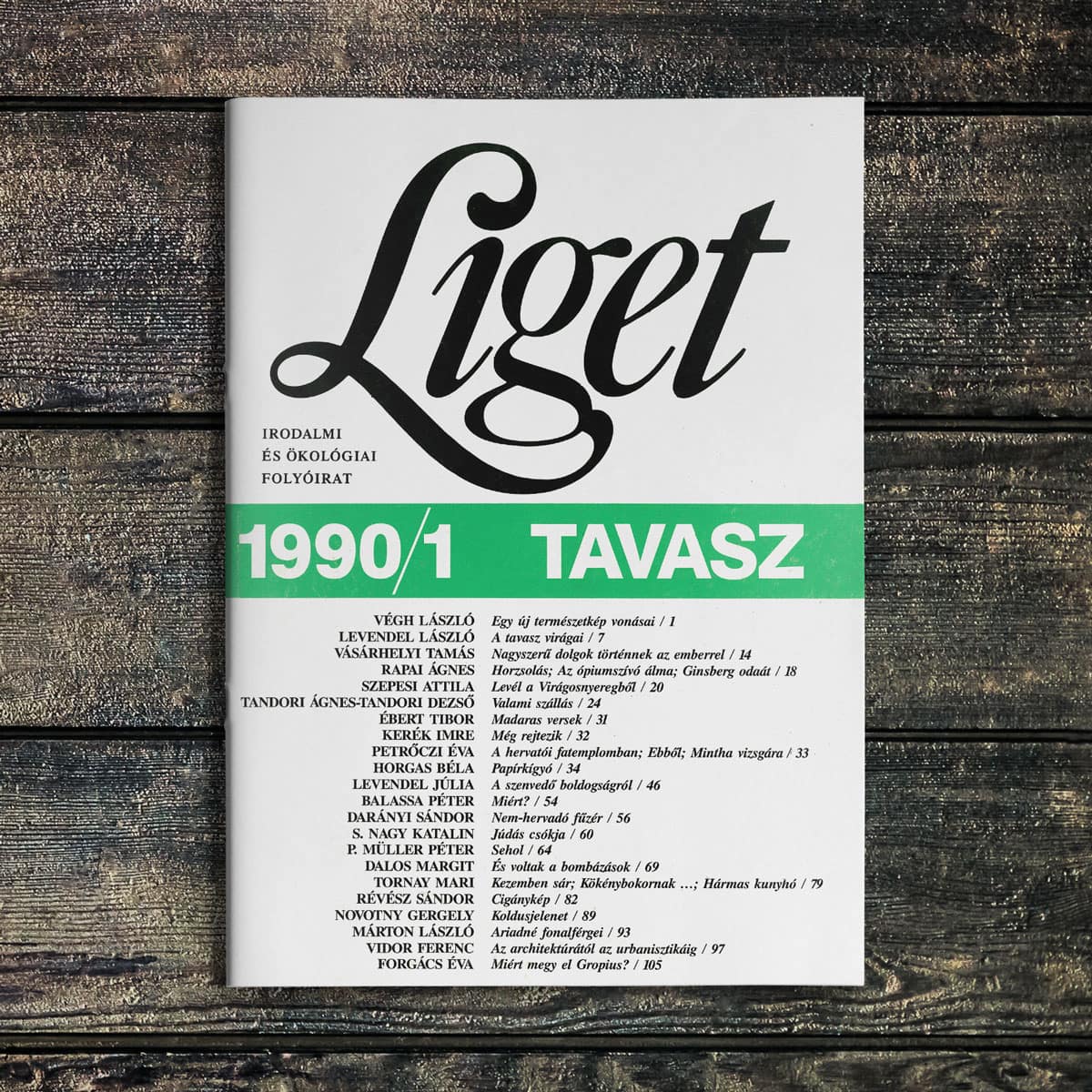 KEZDŐBETŰK | 1990 TAVASZ