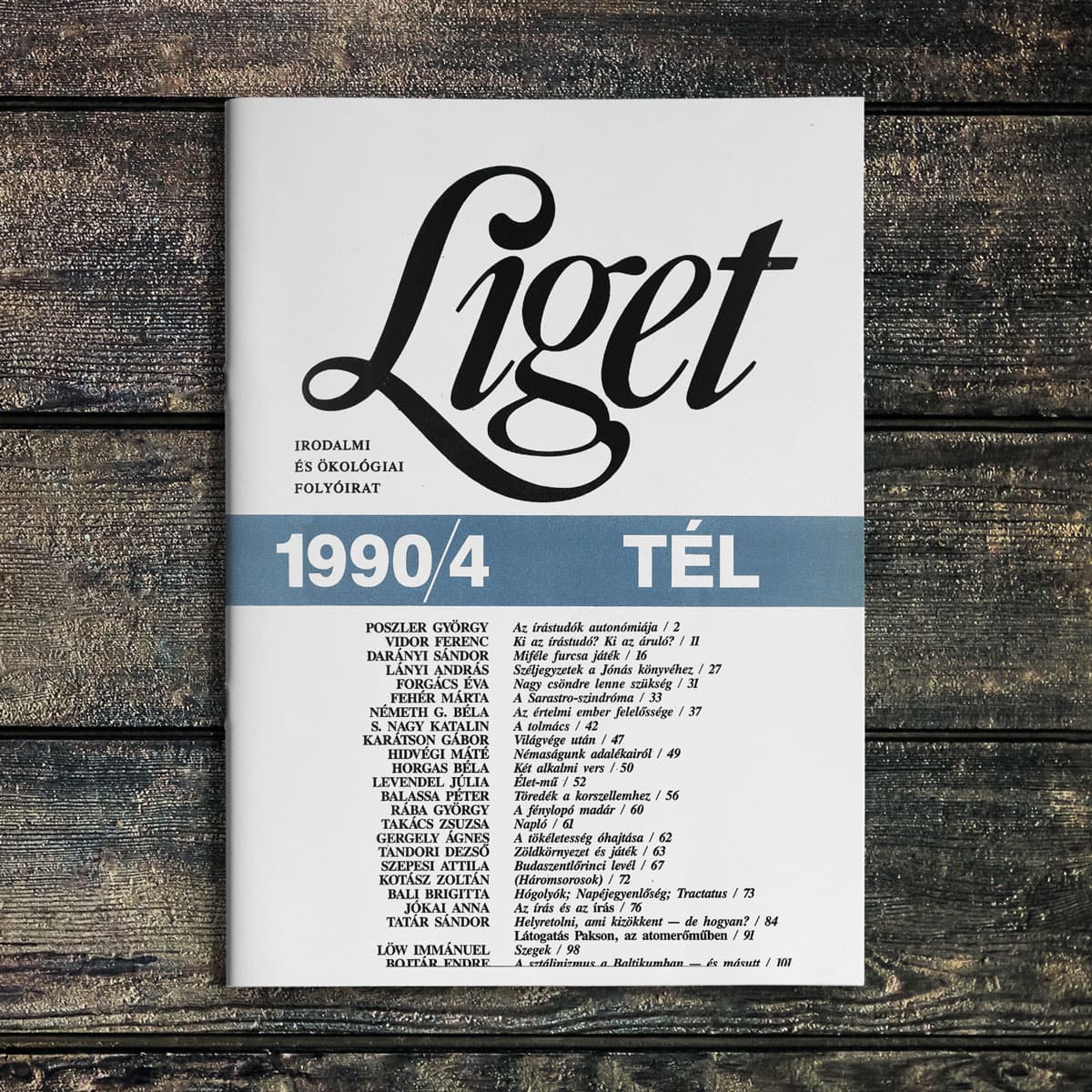 KEZDŐBETŰK | 1990 TÉL