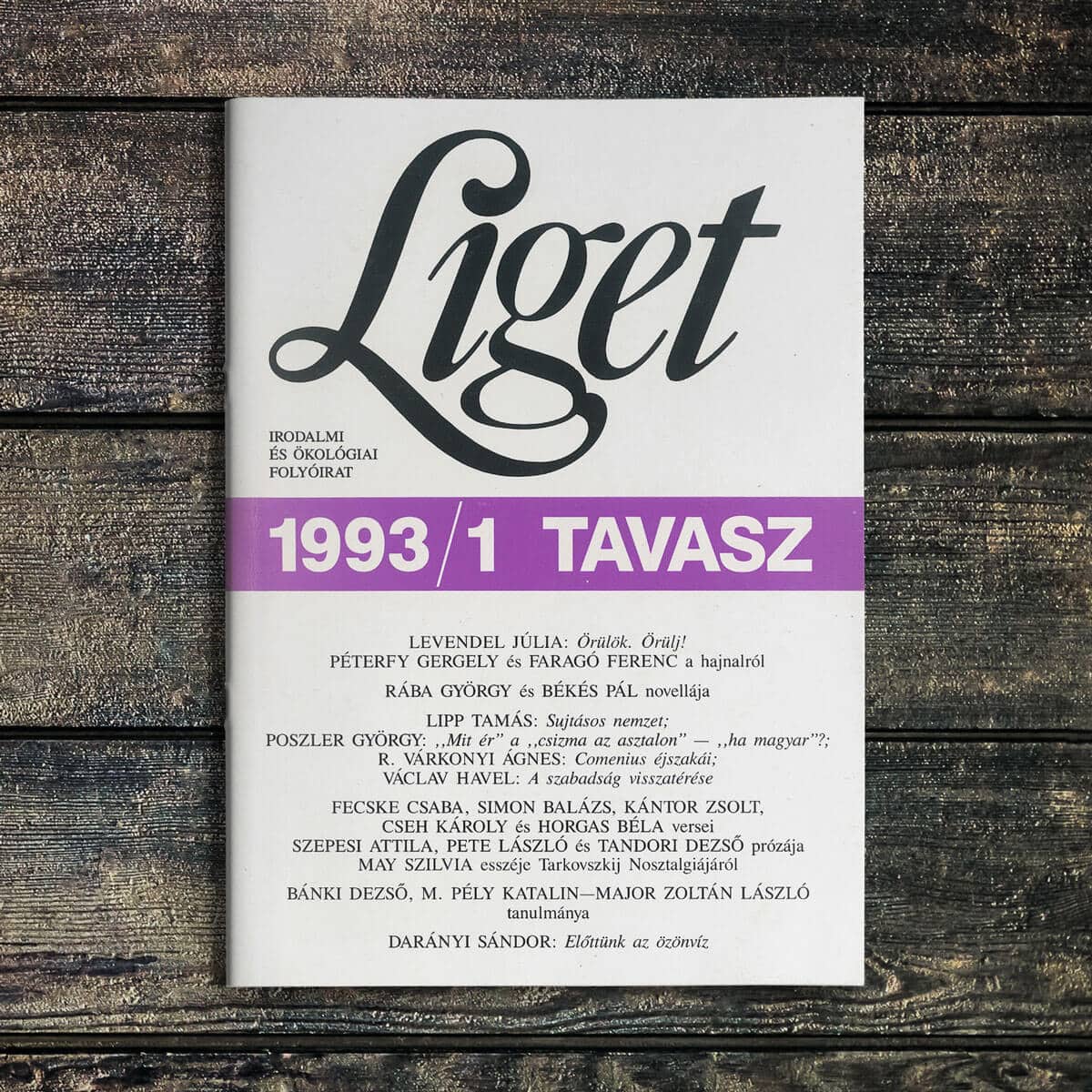 KEZDŐBETŰK | 1993 TAVASZ