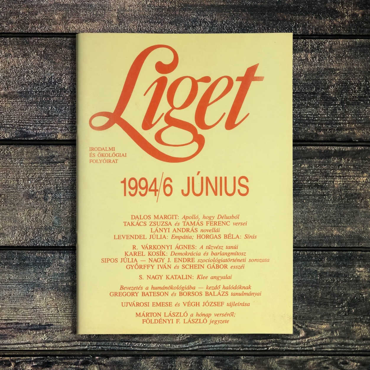 KEZDŐBETŰK | 1994  JÚNIUS