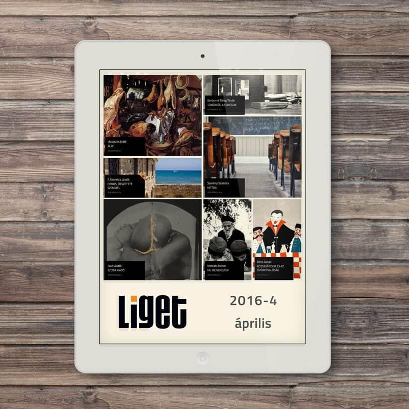 LIGET FOLYÓIRAT | 2016 ÁPRILIS