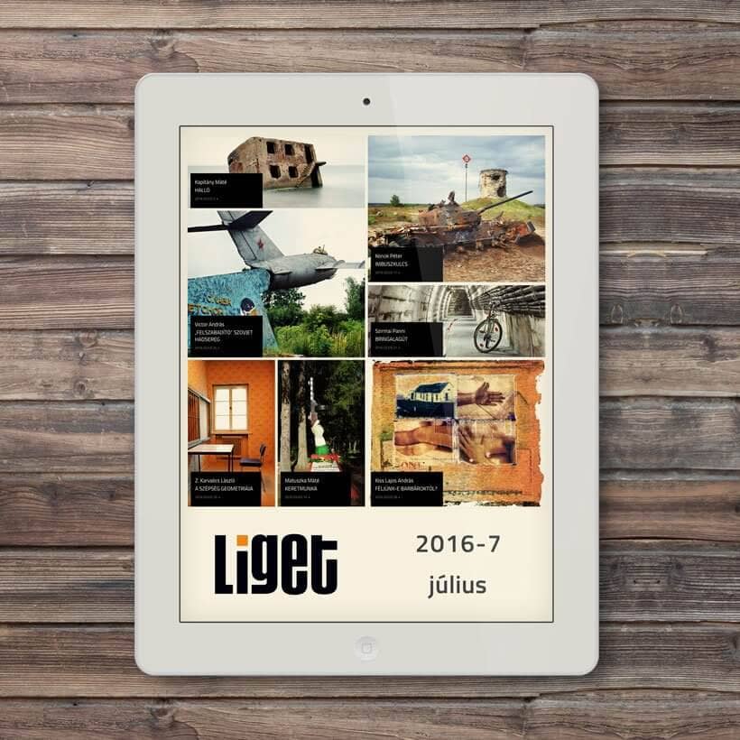 LIGET FOLYÓIRAT | 2016 JÚLIUS