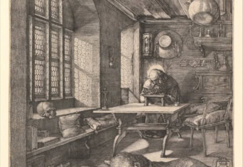 SZENT JEROMOS A DOLGOZÓSZOBÁJÁBAN