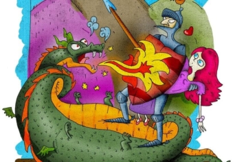 A SÁRKÁNY, A SZŰZ ÉS A LOVAG