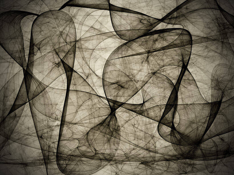 Abstract generated vintage pattern grunge graphic background