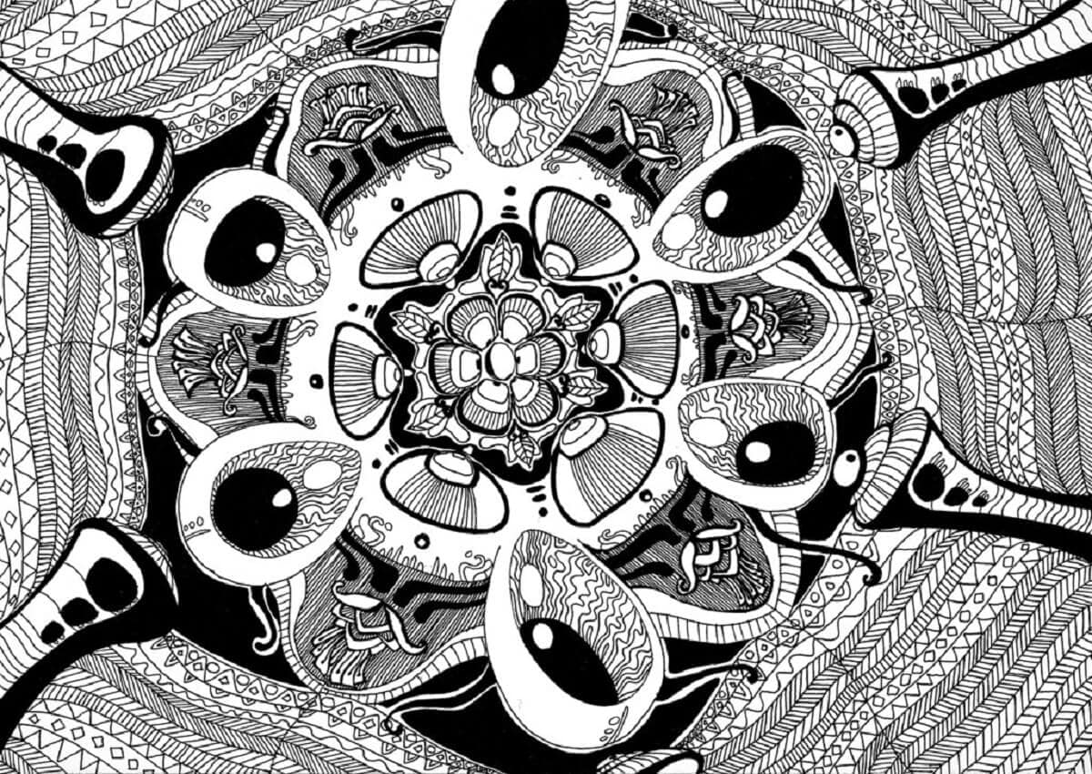 MINT A CSIGA ÉS A PÓK