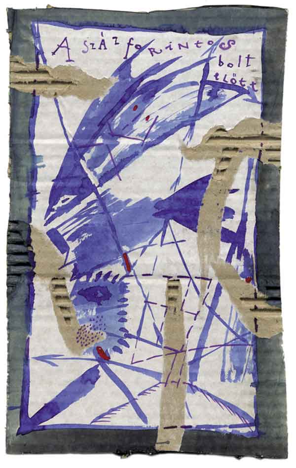 A SZÁZFORINTOS BOLT ELŐTT