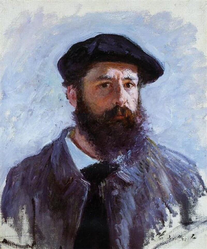 Claude Monet: Sapkás önarckép, wikiart.org 