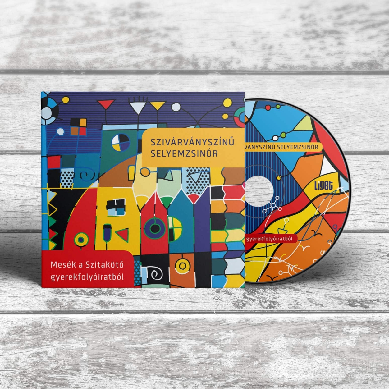 SZIVÁRVÁNYSZÍNŰ SELYEMZSINÓR – HANGOSKÖNYV
