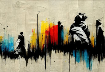 NAGYANYÁM A TEAHOUSE ELŐTT