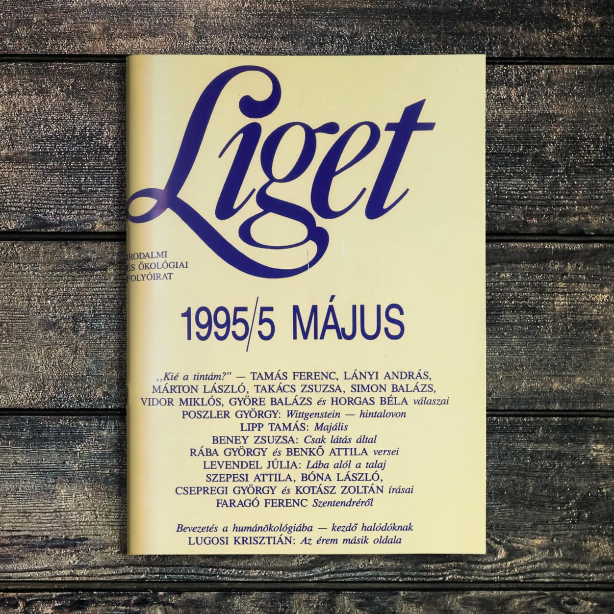 KEZDŐBETŰK | 1995 május