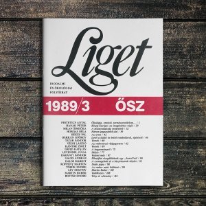 LIGET FOLYÓIRAT | 1989 ŐSZ