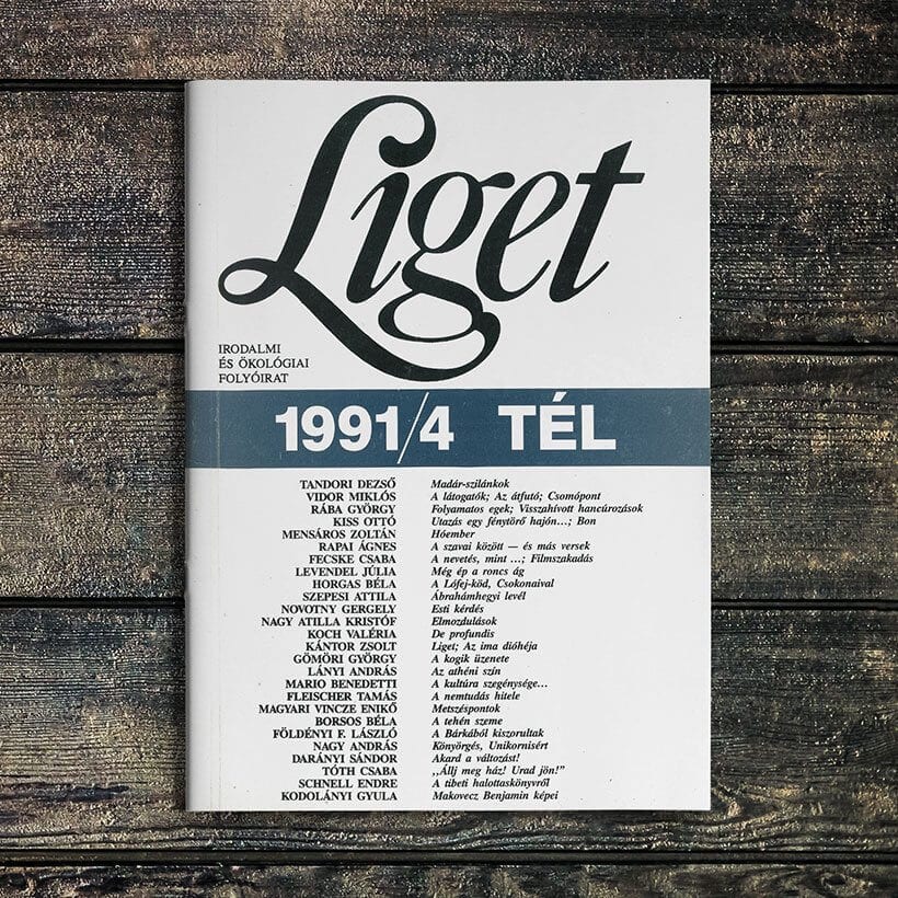 LIGET FOLYÓIRAT | 1991 TÉL