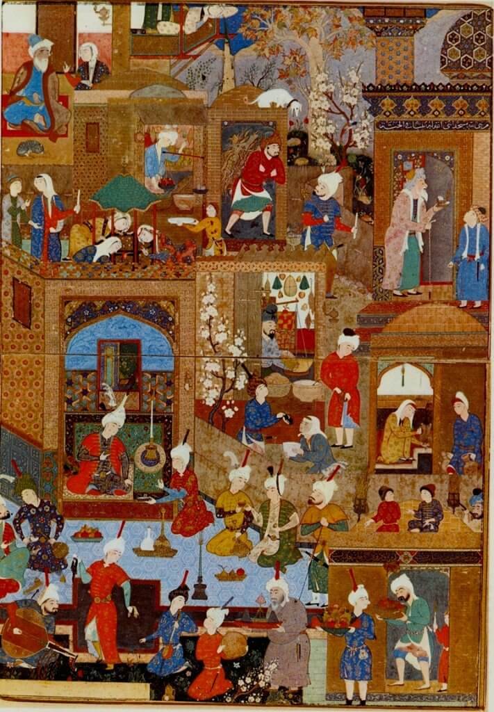 Mir Sayyid Ali festménye, 1540