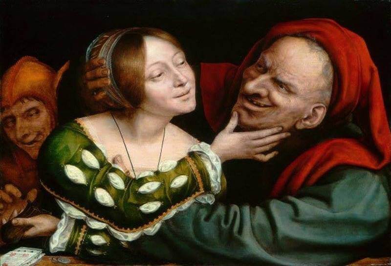 quentin metsys ill matched lovers c 1520 25
