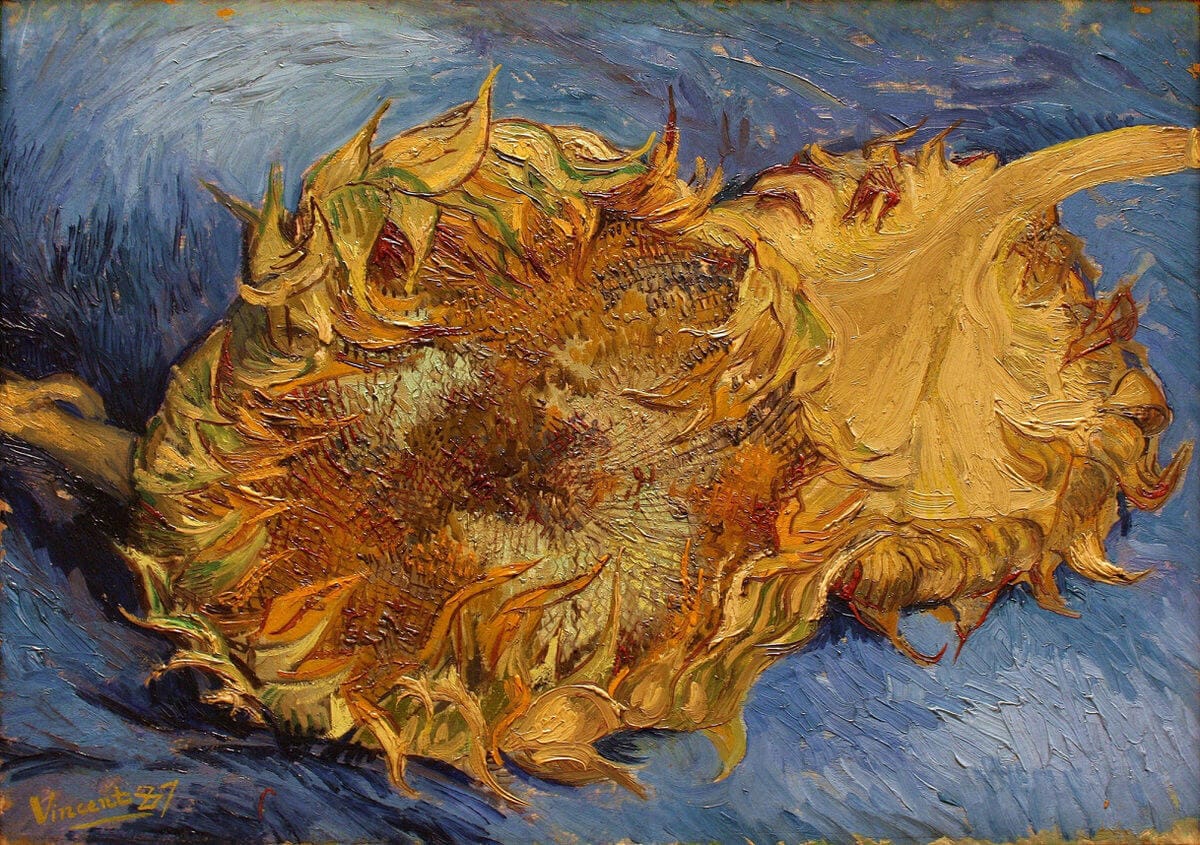 vincent van gogh sunflowers metropolitan museum of art