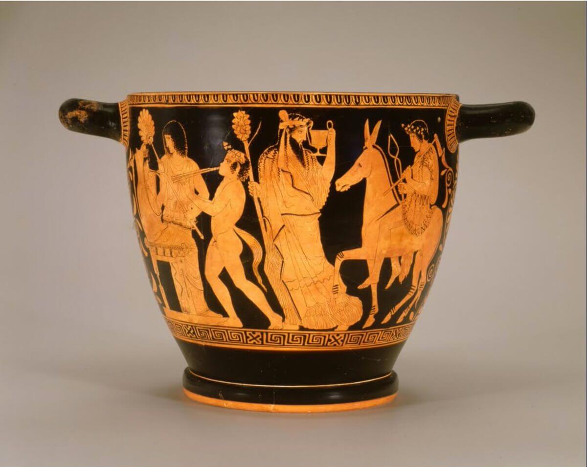 Краснофигурный стиль вазописи древней Греции